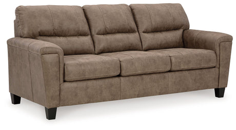 Navi - 3 Pc. - Sofa, Loveseat, Rocker Recliner - Fossil - view 3