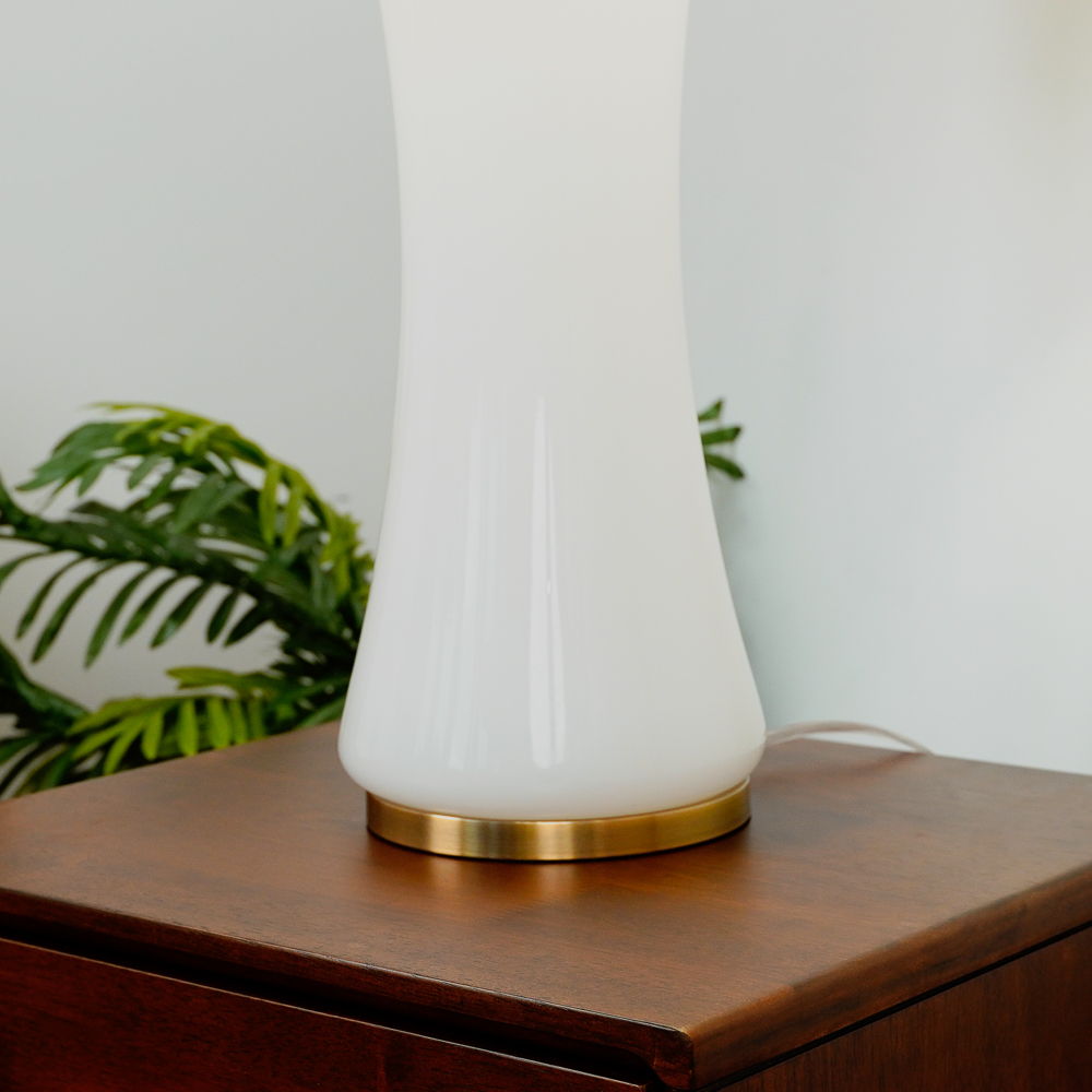 Cascade - Lamp Base Table Lamp - Beige / Gold / White
