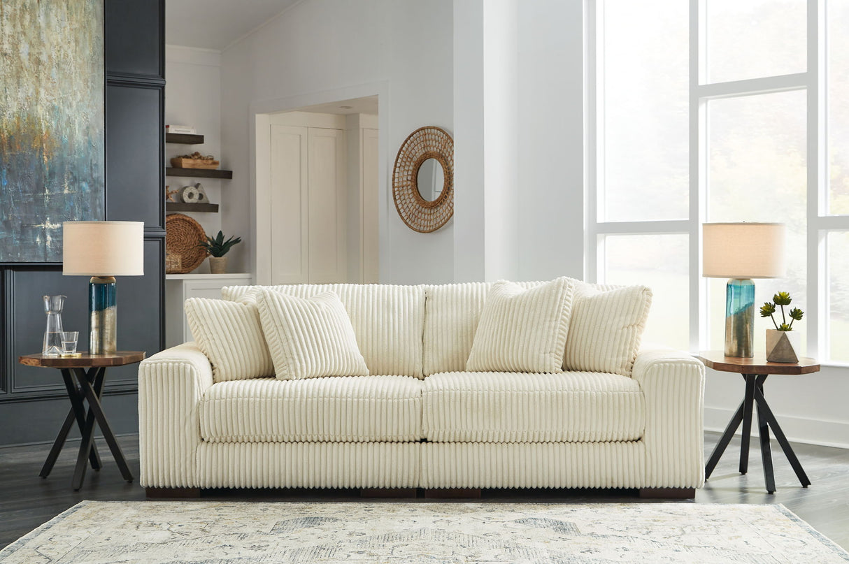 Lindyn - Sectional Beige 2 Pc. Sectional Sofa by Signature Design by Ashley® | Bel Furniture