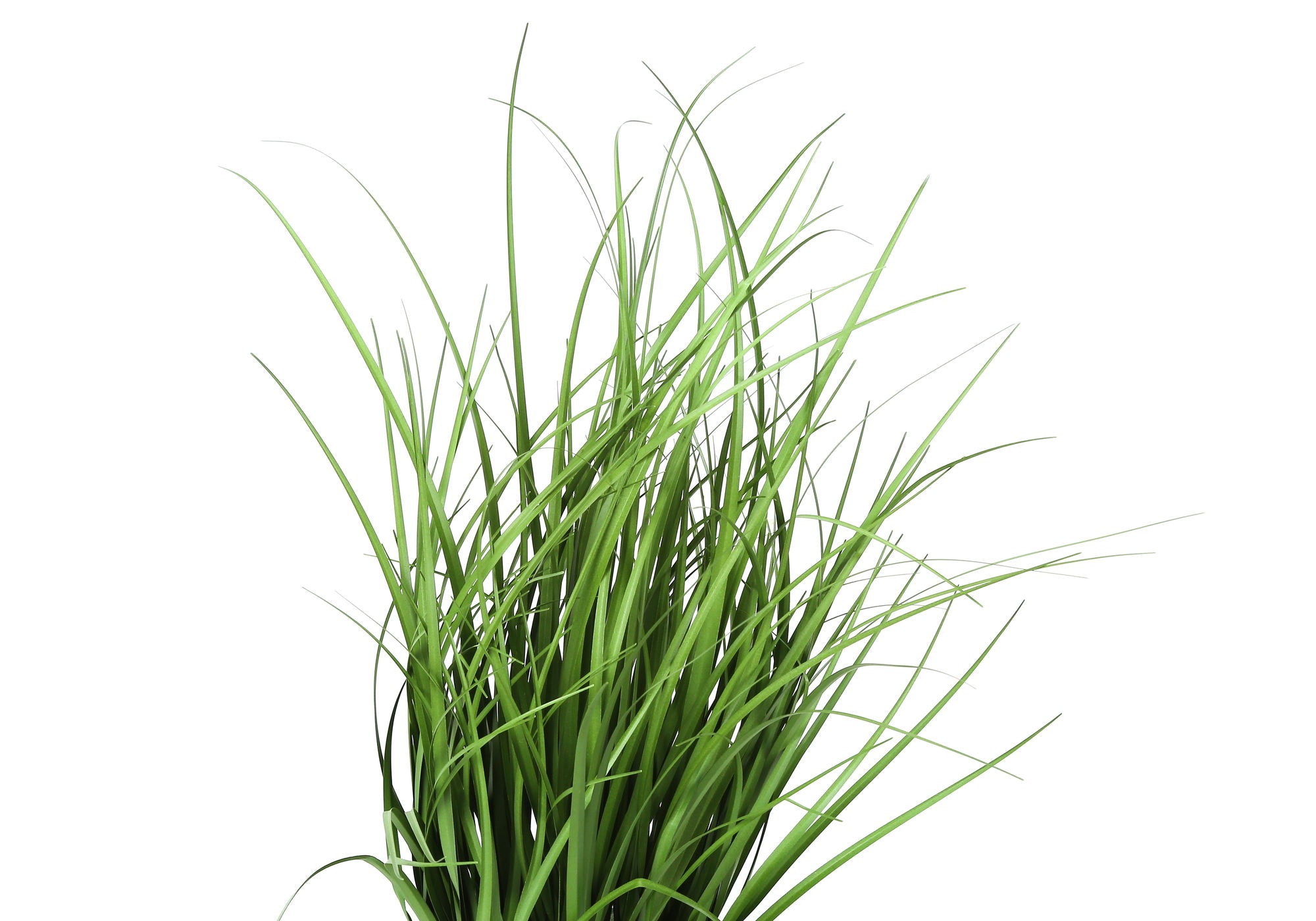 23" Tall, Artificial Plant, Grass, Indoor, Faux, Fake, Table, Greenery, Potted, Real Touch, Decorative - Green / Black