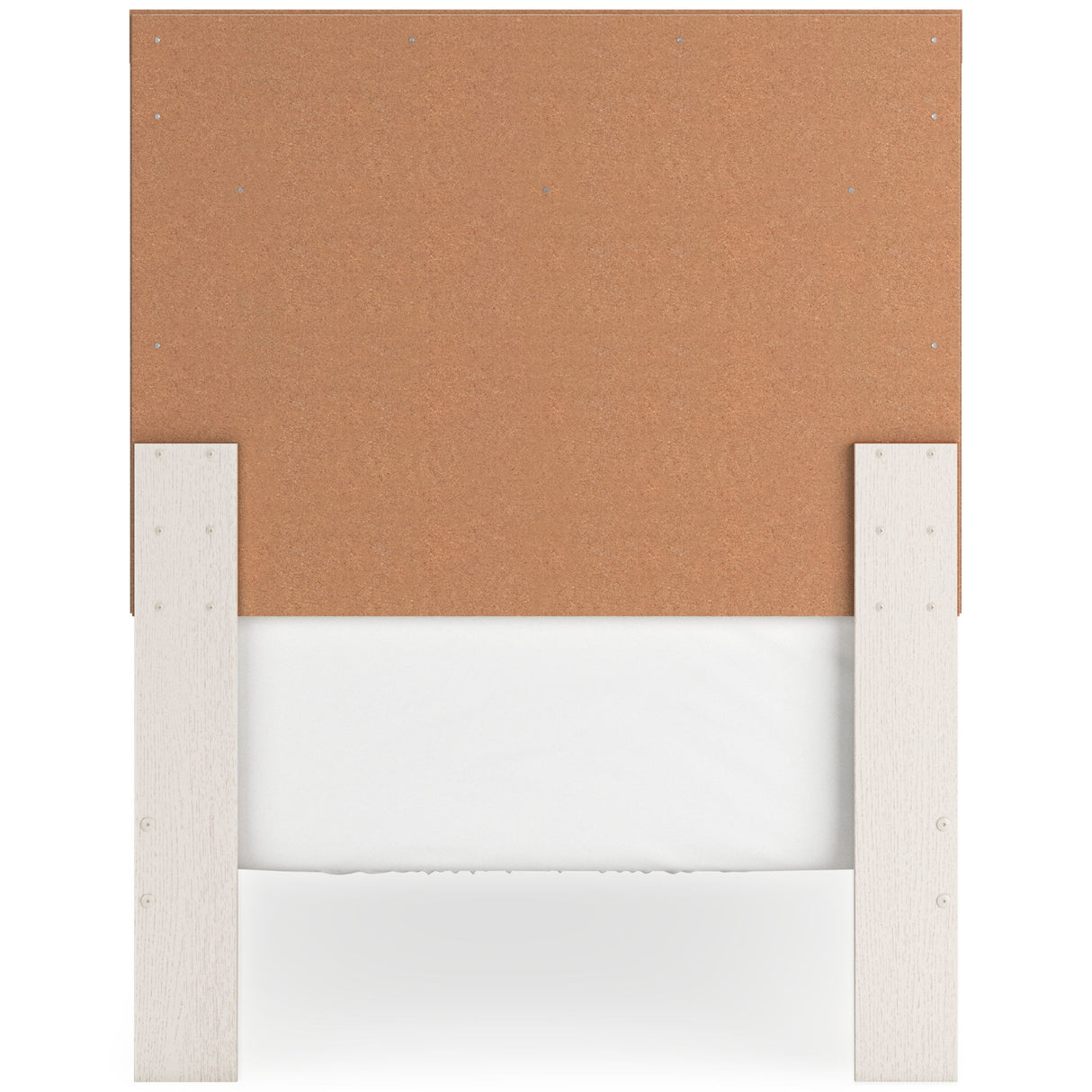 Stelsie - Twin Panel Bed - White