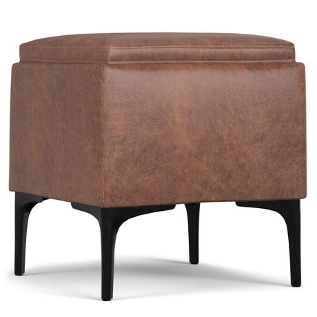 Natasha - Multifunctional Storage Ottoman With Tray - view 7