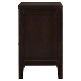 Carlton - 2-Drawer Nightstand - Cappuccino by CoasterEveryday | Bel Furniture