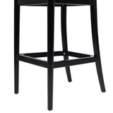 Panama - Curved Back Cane Bar Stool (Set of 2) by Jennifer Taylor Home | Bel Furniture