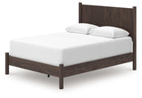 Pamytta - Queen Panel Bed - Brown