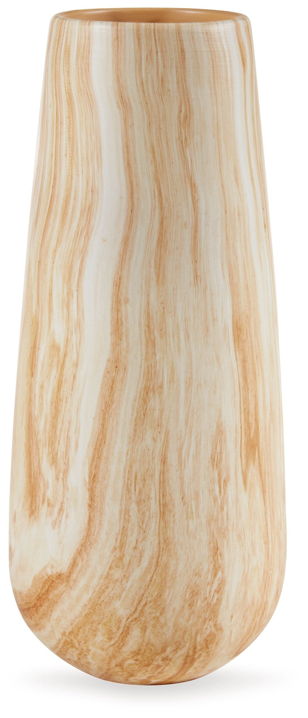 Cammen - Vase Beige 6''W x 6''D x 14''H by Signature Design by Ashley® | Bel Furniture