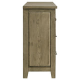 Hazlewood - 6-Drawer Bedroom Dresser Cabinet - Vineyard Oak