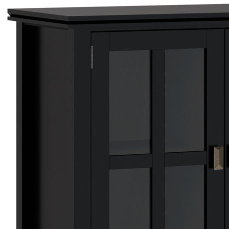 Artisan - Handcrafted Wide 4 Door Storage Cabinet - view 6