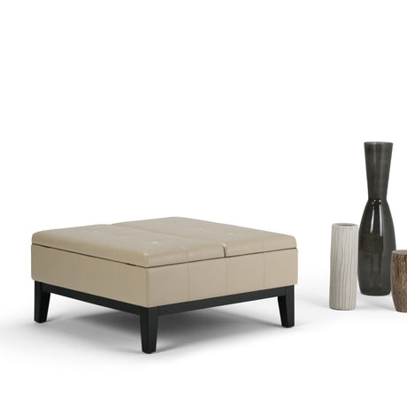 Dover - Multifunctional Lift Top Coffee Table Storage Ottoman - view 11