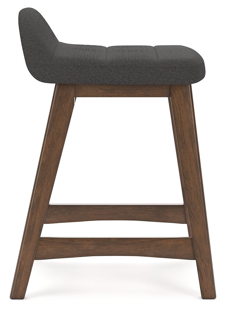 Lyncott - Upholstered Barstool (Set of 2) by Signature Design by Ashley® | Bel Furniture