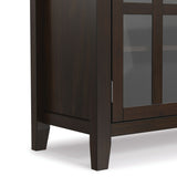 Artisan - Tall TV Media Stand - Dark Chestnut Brown