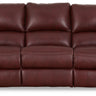 Alessandro - Power Reclining Sofa Dark Red by Signature Design by Ashley® | Bel Furniture