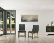 Everton - Fabric Chair With Nailhead Trim by Lilola Home | Bel Furniture