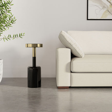 Frannie - Side Table - Gold / Black - view 3