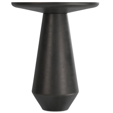 Gloria - Cast Aluminum Side Table - Black by Simpli-Home | Bel Furniture