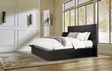Londer - Black - Queen Panel Bed by Millennium® by Ashley | Bel Furniture