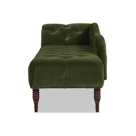 Samuel - Tufted Roll Arm Chaise Lounge by Jennifer Taylor Home | Bel Furniture