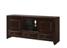 Emily - TV Stand Dark Brown by Crown Mark | Bel Furniture