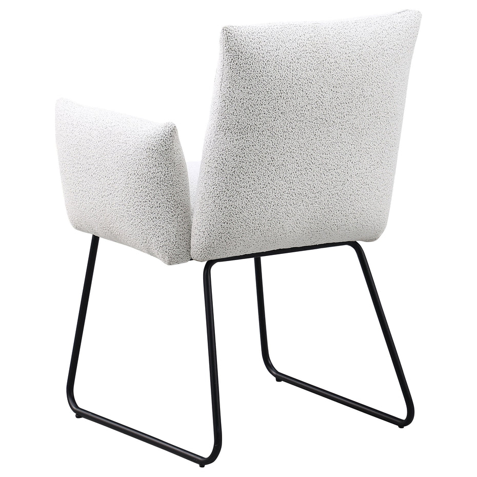 Ackland - Upholstered Dining Side Chair (Set of 2) - Light Gray