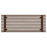 Mia - Mid-Century Modern Bench - Dark Brown by Ashcroft Furniture | Bel Furniture