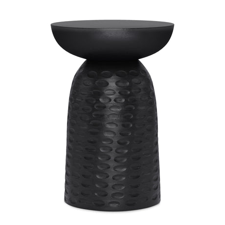 Boyd - Handcrafted Wooden Accent Table Black by Simpli-Home | Bel Furniture