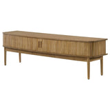 Croyden - 71" TV Stand Media Console - Weathered Natural