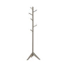 Devlin - 6 Hook Freestanding Wood Coat Rack Hat Hanger Pearl Silver by CoasterEveryday | Bel Furniture