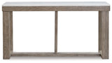 Loyaska - Brown / Ivory - Sofa Table by Signature Design by Ashley® | Bel Furniture