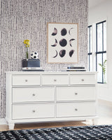 Fortman - White - Dresser by Signature Design by Ashley® | Bel Furniture