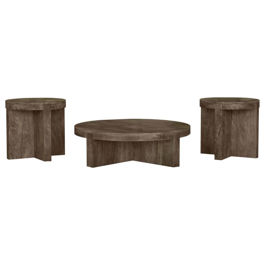 Kinkaid - Solid Wood Coffee And End Table Set by Coaster Fine Furniture | Bel Furniture