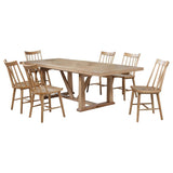 Middleton - 106" Extension Leaf Dining Set by Coaster Fine Furniture | Bel Furniture