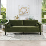 Nicholi - Mid-Century Modern Sofa - Olive Green by Jennifer Taylor Home | Bel Furniture