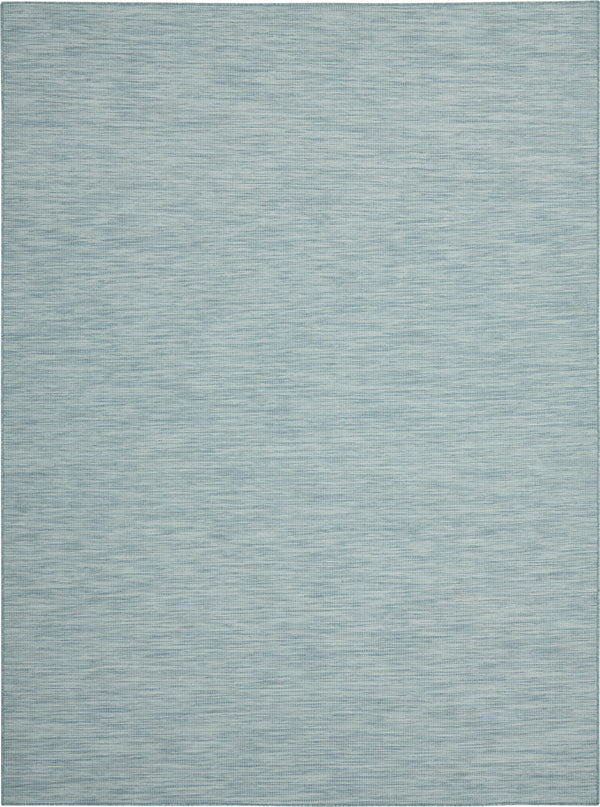 6' X 9' Power Loom Area Rug - Aqua