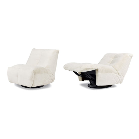 Rearden - Swivel Glider Manual Recliner Gaming Lounge Chair by Jennifer Taylor Home | Bel Furniture
