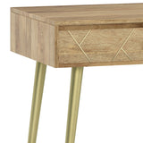 Jager - Desk - Natural by Simpli-Home | Bel Furniture