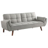 Caufield - Upholstered Convertible Sofa Bed Dark Gray by Coaster Fine Furniture | Bel Furniture