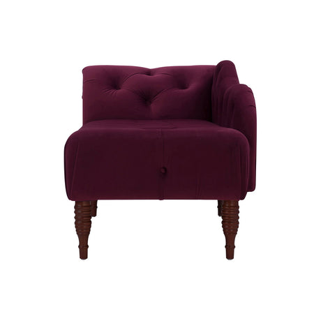 Samuel - Tufted Roll Arm Chaise Lounge by Jennifer Taylor Home | Bel Furniture
