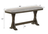 Lloyd - Counter Height Bench - Brown by Crown Mark | Bel Furniture