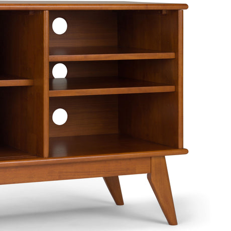 Draper - Handcrafted Mid Century Low TV Media Stand - view 17