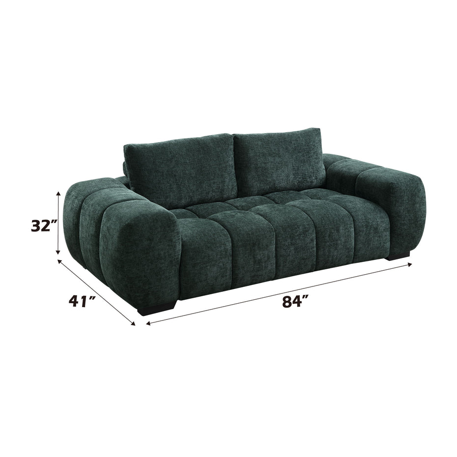 Ferrand - Chenille Sofa - Green