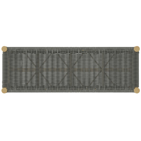Dahlia - Outdoor Indoor Contemporary Bench - view 3