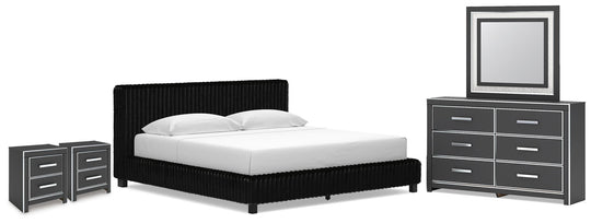 Zuraleus - Upholstered Bedroom Set