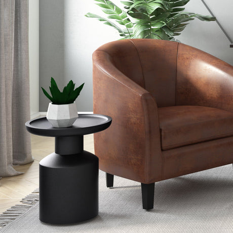 Haynes - Handcrafted Wooden Accent Table - view 14
