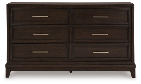 Neymorton - Dark Grayish Brown - Dresser by Signature Design by Ashley® | Bel Furniture