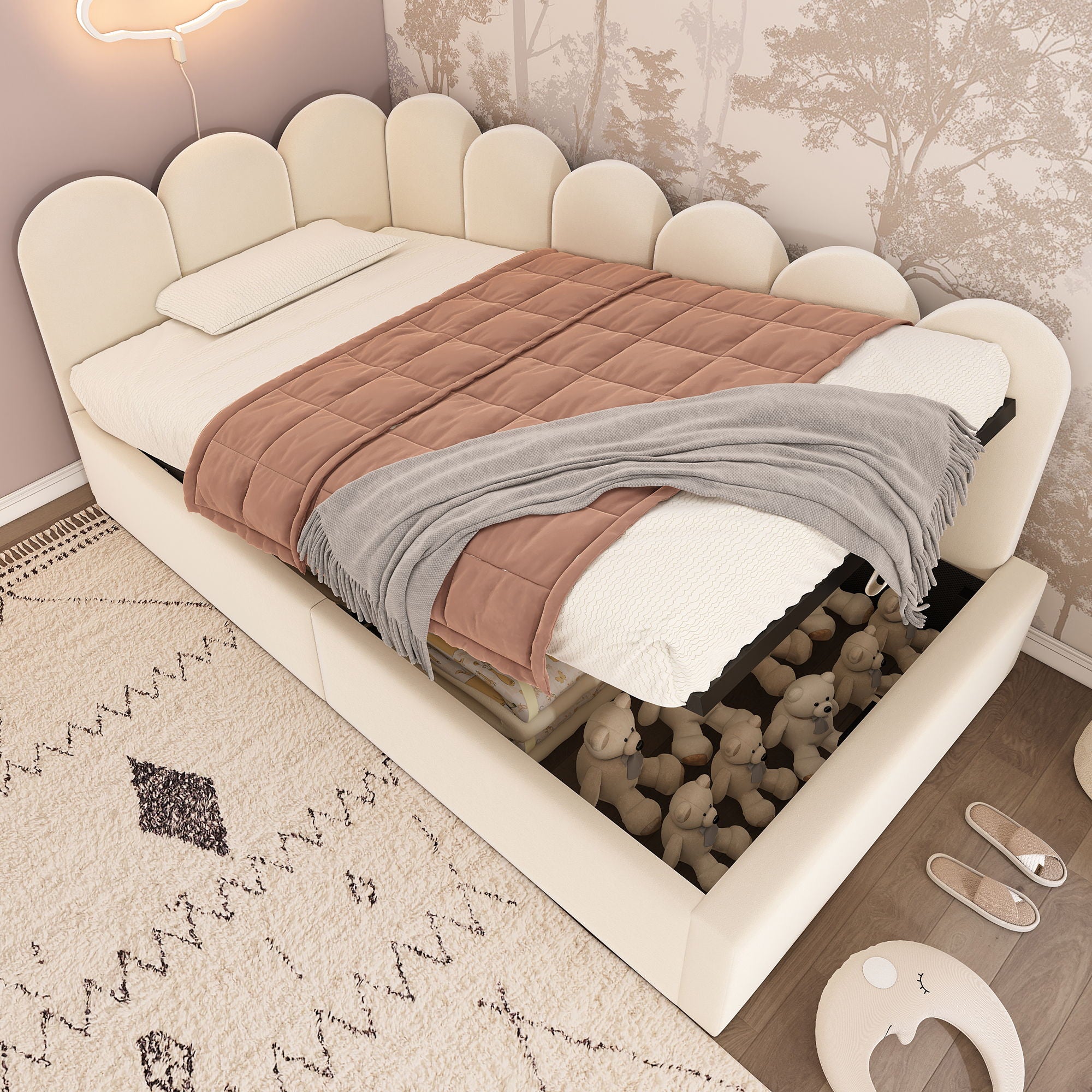 Bel Furniture Upholstered Daybed