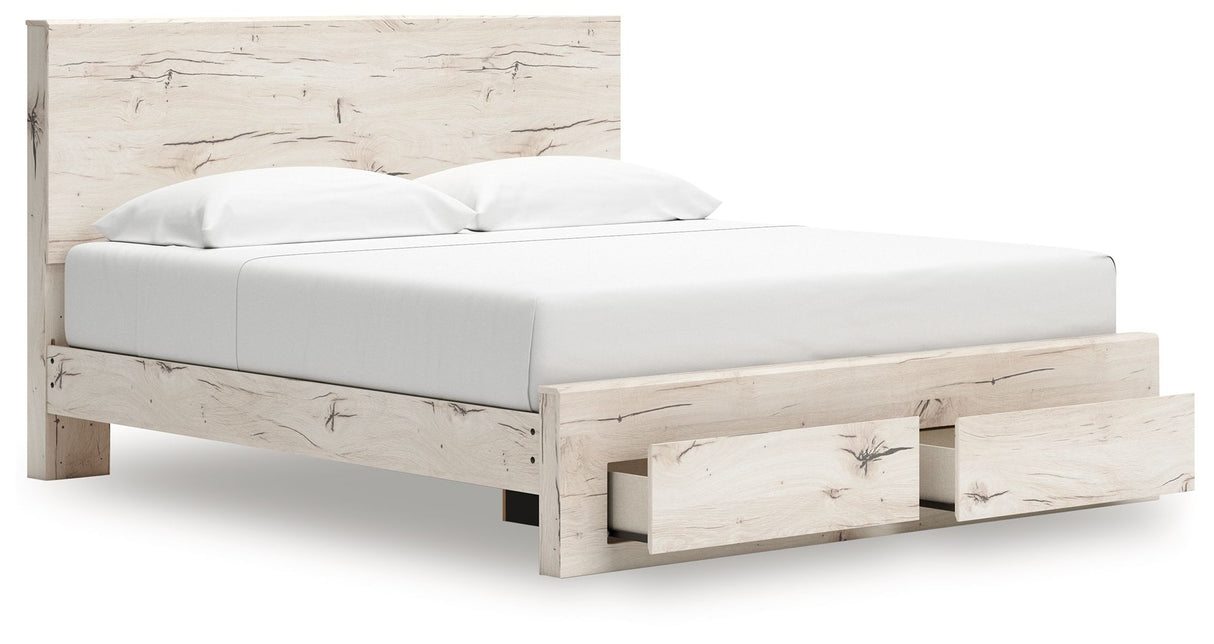 Lawroy - Panel Bed With Storage by Signature Design by Ashley® | Bel Furniture