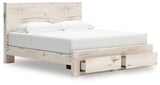 Lawroy - Panel Bed With Storage by Signature Design by Ashley® | Bel Furniture