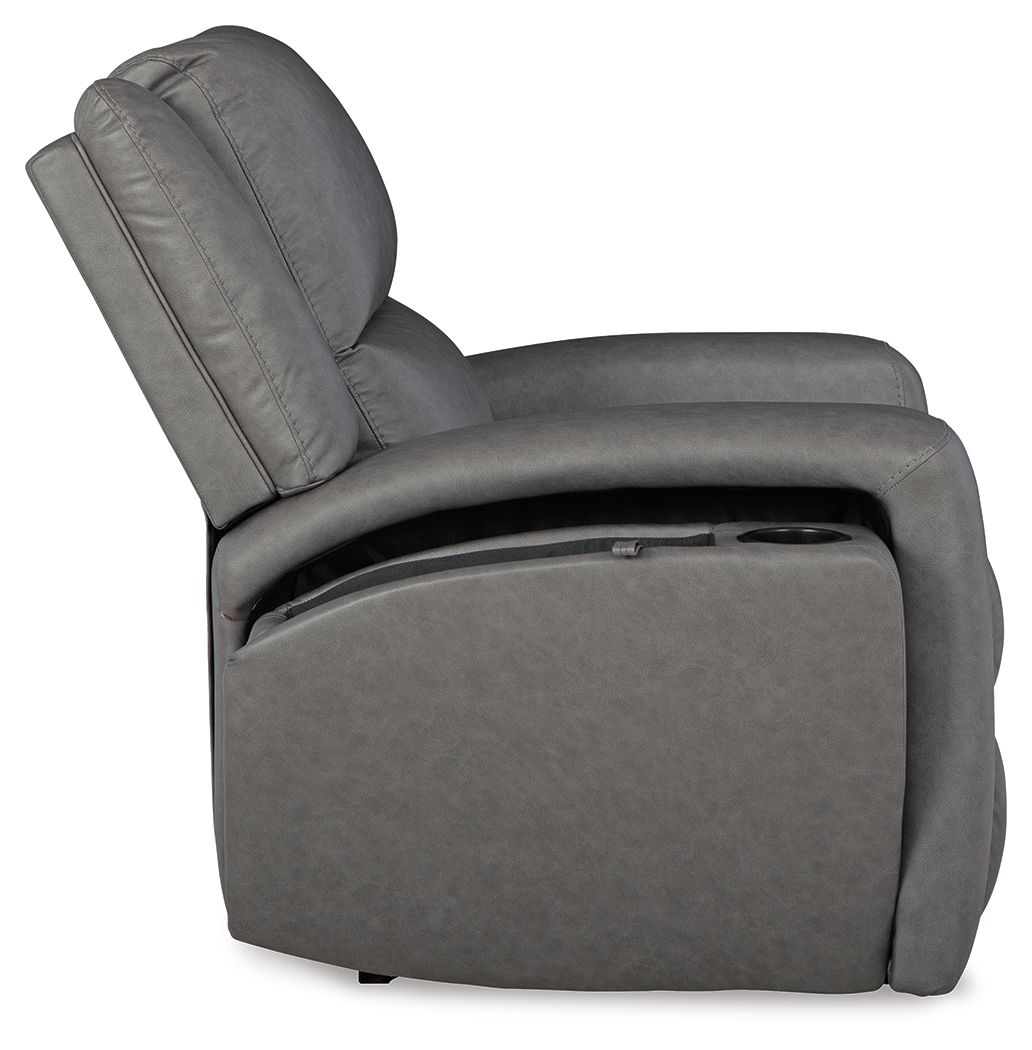 Brixworth - Slate - Zero Wall Recliner