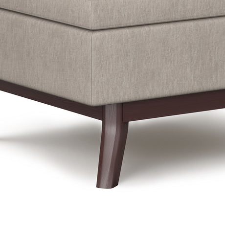 Owen - Upholstered Rectangular Storage Ottoman - view 34