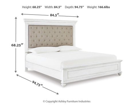 Kanwyn - Upholstered Panel Bed - view 7
